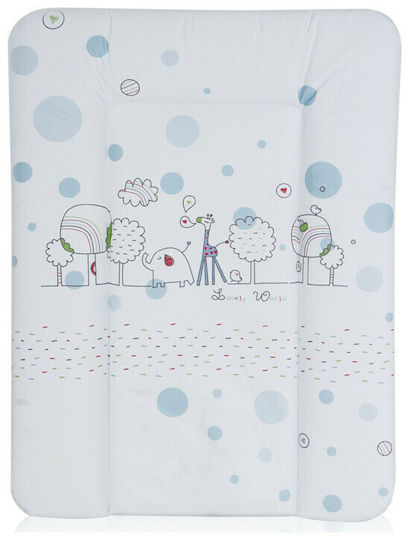 Lorelli Soft Changing Pad Stars made of Fabric Lovely World Blue 50x70cm