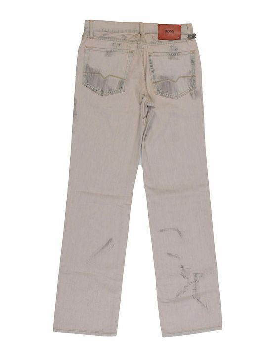 Hugo Boss Men's Jeans Pants in Regular Fit Beige