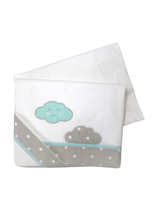 Baby Star Set Norișor Turcoaz 110x155 cm