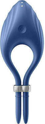 Satisfyer Duelist Vibrating Cock Ring Cock Blue