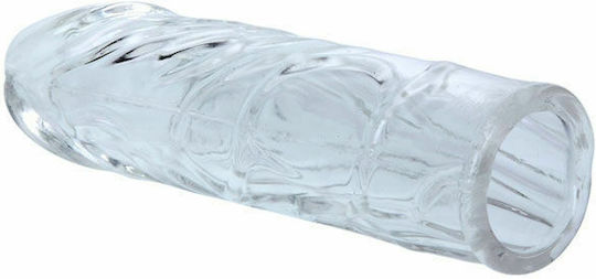 Baile Realistic Penis Sleeve Προέκταση Πέους Μωβ 14cm