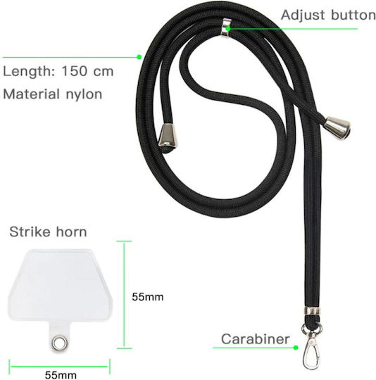 Borofone Universal Neck Strap for Mobile Khaki