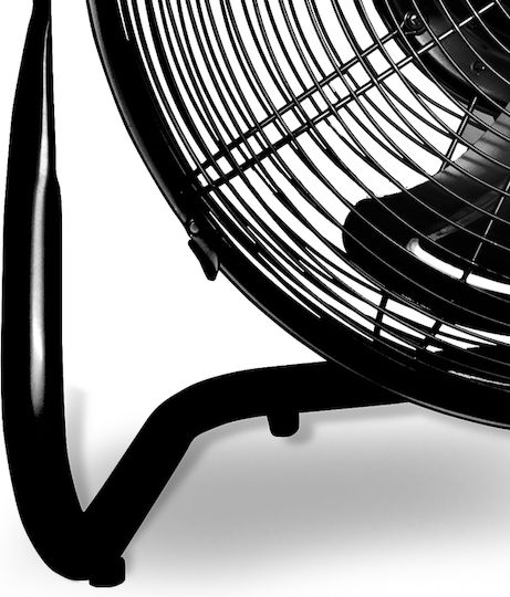 Gruppe Floor Fan 95W Diameter 45cm Black