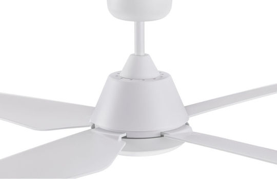 Lucci Air Aria Deckenventilator 122cm mit Leuchte Weiß