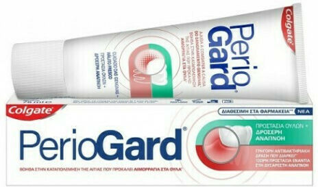 Colgate Periogard Mouthwash 400ml & Toothpaste 75ml Mouthwash