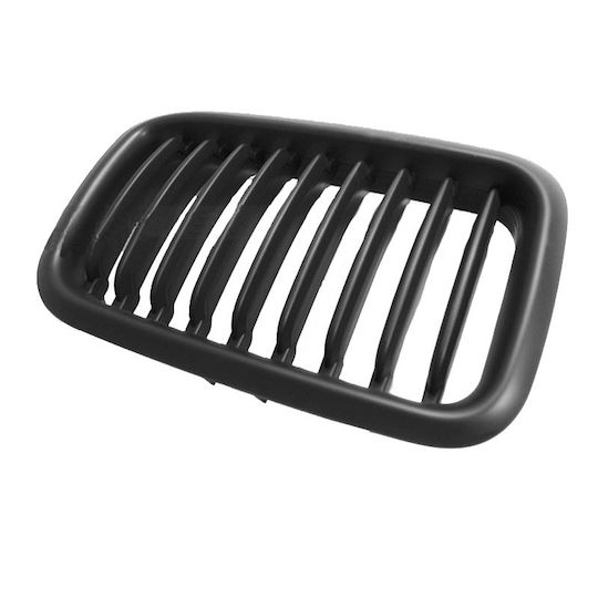 Carner Καρδιές Μάσκας για Bmw 3 E36 1990-1996 Μαύρο Ματ με 9 Γραμμές 2τμχ