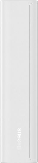 Baseus Adaman2 Power Bank 10000mAh 30W с 2 USB-A порта и USB-C порт Power Delivery / Бързо зареждане 3.0 Бял