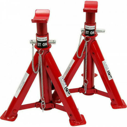 Express T43004 Vehicle Support Stands Set with Lifting Capacity up to 3 Tons
