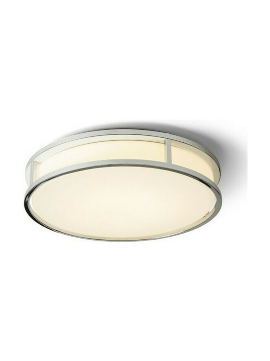 Rendl Light Studio Πλαφονιέρα Οροφής Εξωτερικού Χώρου με Ενσωματωμένο LED σε Ασημί Χρώμα R13676 Rendl Light Studio Πλαφονιέρα Οροφής Εξωτερικού Χώρου με Ενσωματωμένο LED σε Ασημί Χρώμα R13676