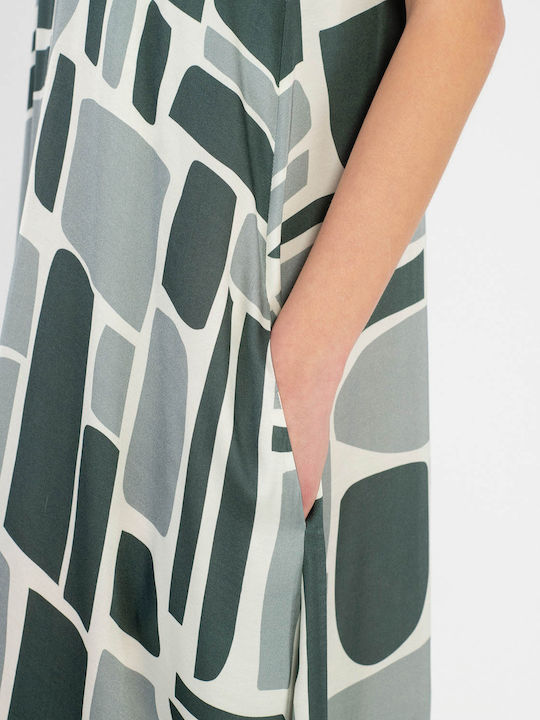 Sommer Midi Kleid grey