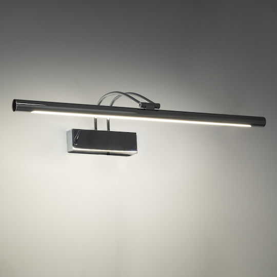 GloboStar Laura Leuchte Badezimmer LED Silber 60x13cm GloboStar Laura Leuchte Badezimmer LED Silber 60x13cm