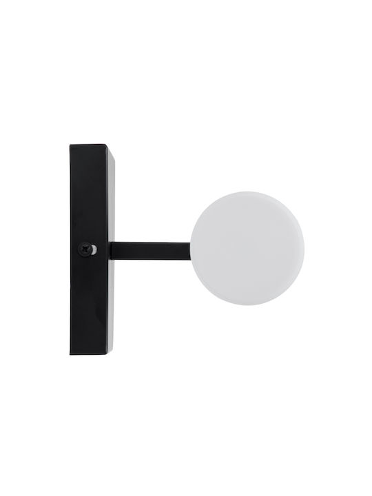 GloboStar Anais Modern Lamp Bathroom with Socket G9 Black 34x11cm