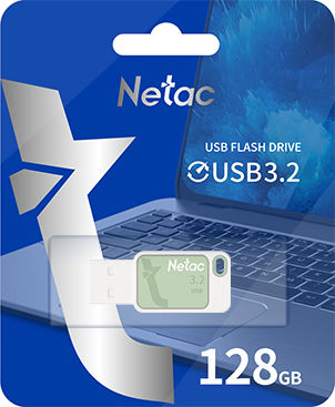 Netac UA31 128GB USB 3.2 Stick Πράσινο