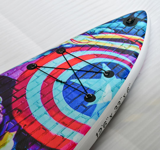 Viking Avenger Inflatable SUP Board with Length 3.8m Multicolored