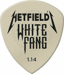 Dunlop Πένες Κιθάρας Hetfield's White Fang Custom Flow Pick Πάχους 1.14mm Σετ 6τμχ