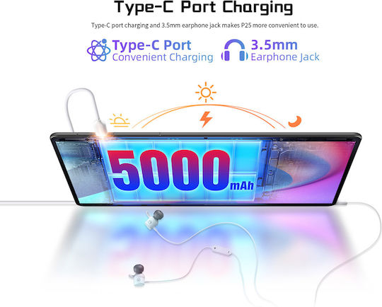 Teclast P25 10.1" Tablet (2GB/32GB) Γκρι