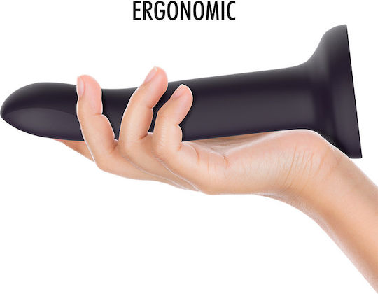 Mythology Duman Mystic Dildo Dildo με Βεντούζα Black 20cm