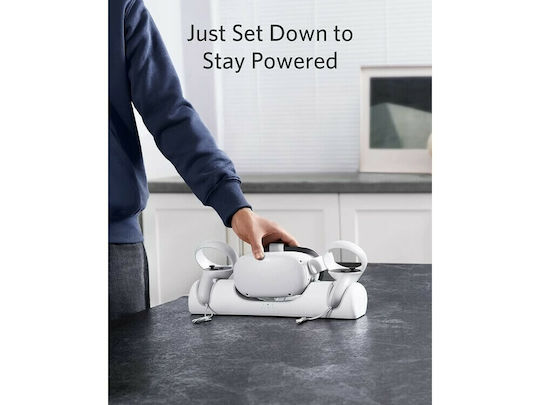Anker Oculus Quest 2 Charging Dock Stație de încărcare pentru 1 controller VR (realitate virtuală) Alb