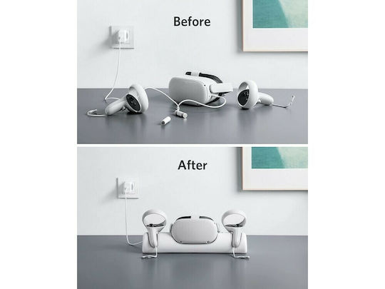Anker Oculus Quest 2 Charging Dock Stație de încărcare pentru 1 controller VR (realitate virtuală) Alb