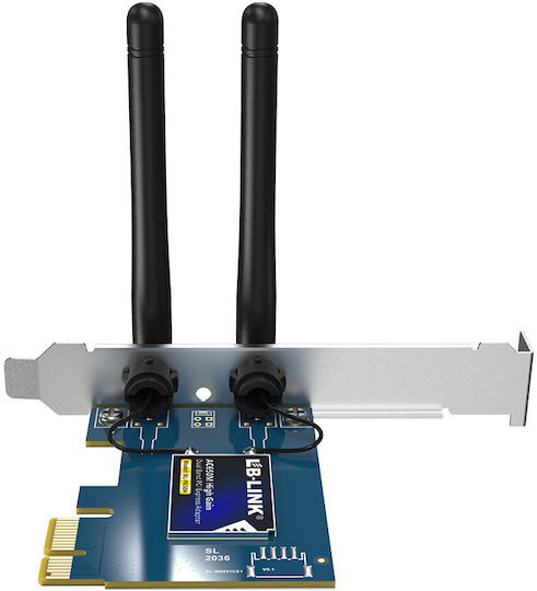 LB-Link Безжична мрежова карта Wi-Fi 5 - Wi-Fi 5 (650Mbps) PCI-e