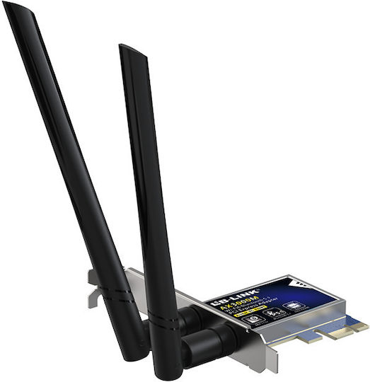LB-Link Безжична мрежова карта Wi-Fi 5 - Wi-Fi 5 (2400Mbps) PCI-e
