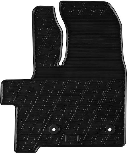 Gledring Front Mats 2pcs for Ford Tourneo Custom 2018 Black