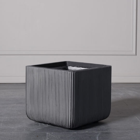 Supergreens Stripe Plant Pot Ceramic