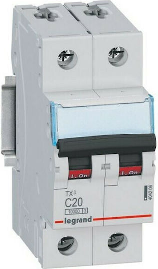 Legrand Automatischer Schutzschalter 50A Zweipolig AC 403743