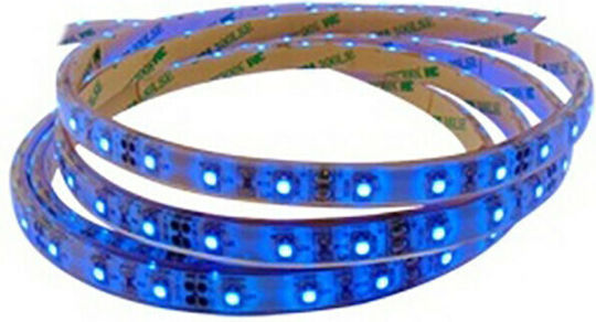 Αδιάβροχη Ταινία LED 12V Μπλε Φως 1m Τύπου SMD3528