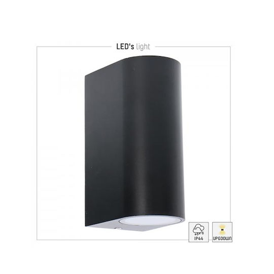 123led Santa Barbara Σποτ Μαύρο 123led Santa Barbara Σποτ Μαύρο