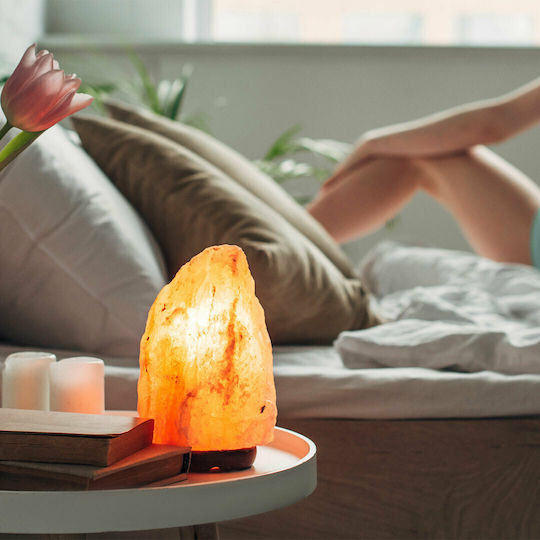 Beper Dekorative Lampe Himalaya-Salz Orange