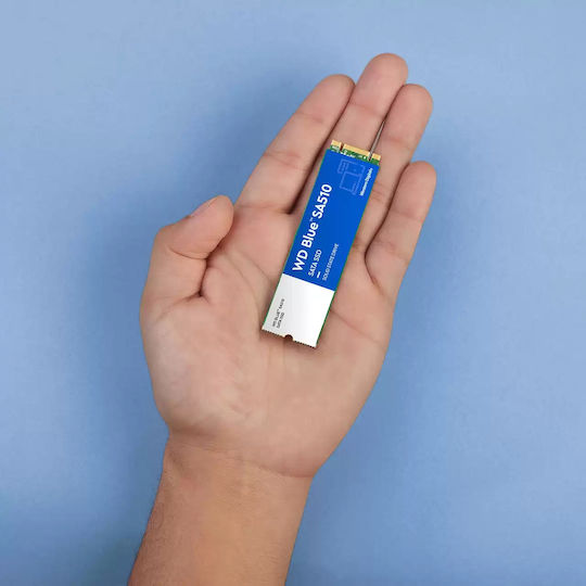 Western Digital Blue SA510 SSD 1TB M.2 Type with SATA III Connection WDS100T3B0B