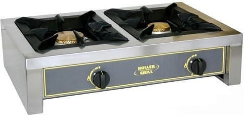 Roller Grill GAR 12B LPG Cooktop Double 12kW 69x51x19.5cm