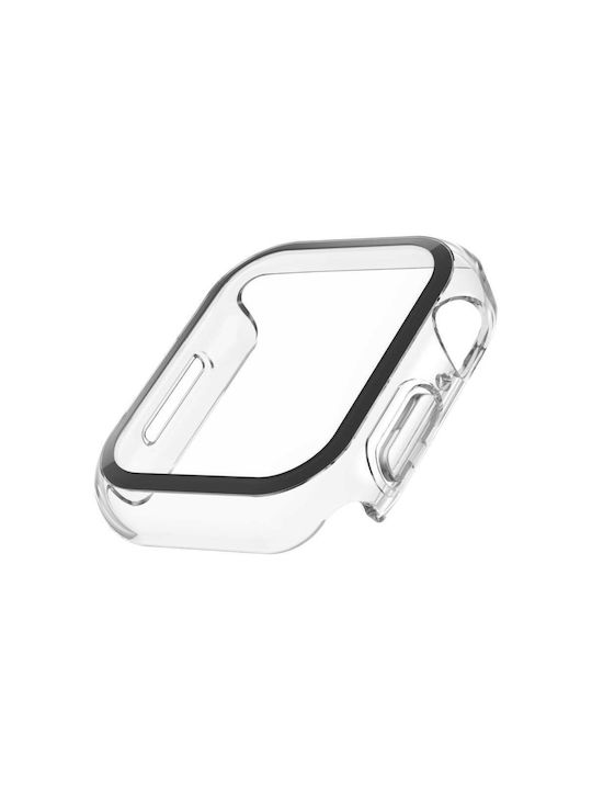 Belkin ScreenForce TemperedCurve Πλαστική Θήκη με Τζαμάκι σε Διάφανο χρώμα για το Apple Watch 45mm