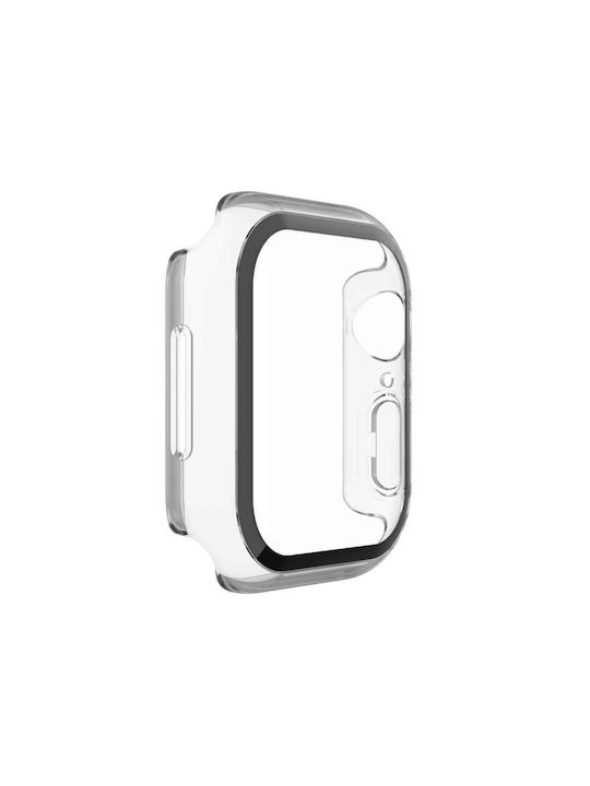 Belkin ScreenForce TemperedCurve Πλαστική Θήκη με Τζαμάκι σε Διάφανο χρώμα για το Apple Watch 45mm