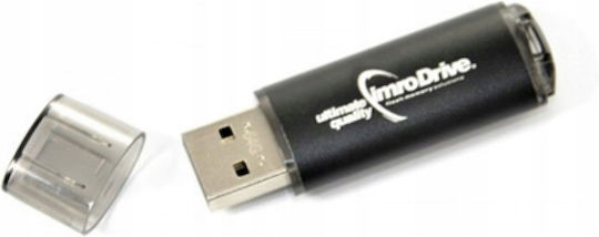 IMRO Pendrive 16GB USB 2.0 Stick Μαύρο