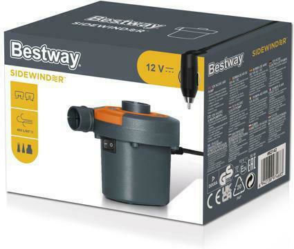 Bestway Sidewinder Pompă Electrică pentru Gonflabile 12V / 220V