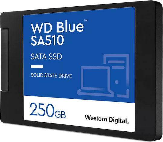 Western Digital SA510 SSD 250GB 2.5'' Type with SATA III Connection WDS250G3B0A