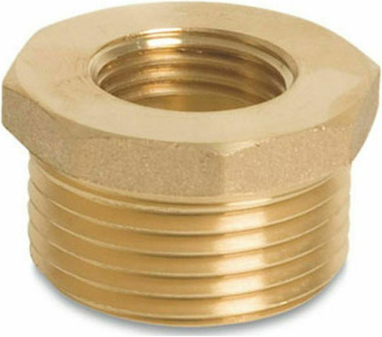 Gnali Bocia Male/Female Contraction Brass America 1/2" / 3/4"