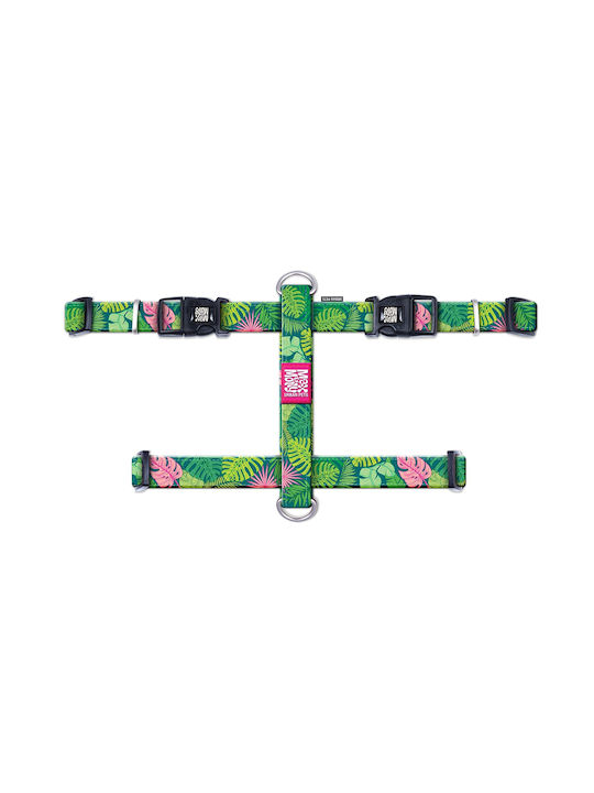 Max & Molly Dog Harness Tropical Medium 20mm x 53-69cm MM01191