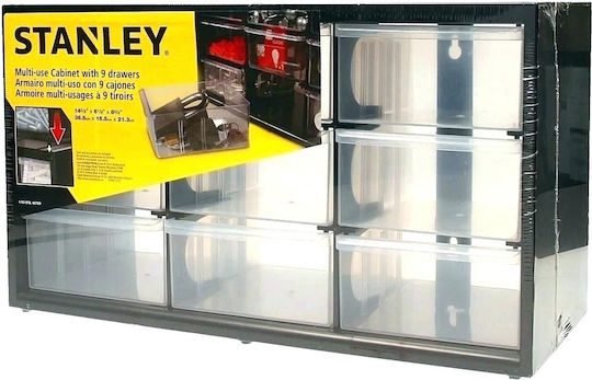 Stanley Συρταριέρα Εργαλείων Plastic 9 Compartments W36.5xD15.5xH21.3cm