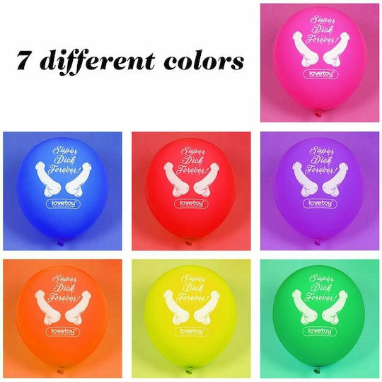 Lovetoy Party Balloons Αστείο Sexy Δώρο 7τμχ LV765021