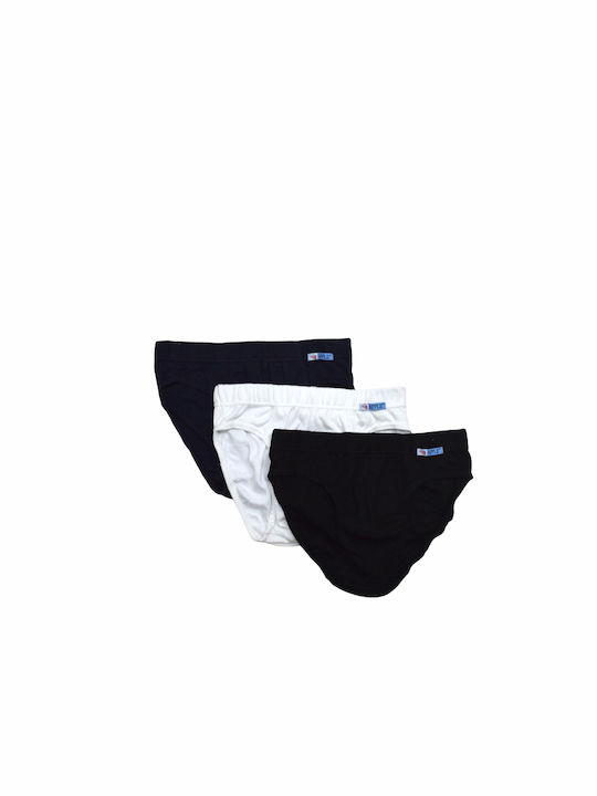 Apple Boxer Ανδρικό Σλιπ Navy Blue Μονόχρωμο