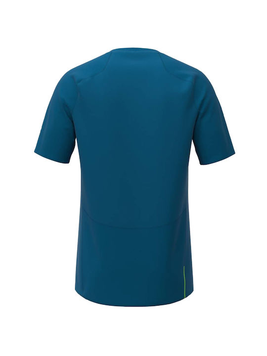 Inov8 Base Elite SS Αθλητικό Ανδρικό T-shirt Μπλε Μονόχρωμο