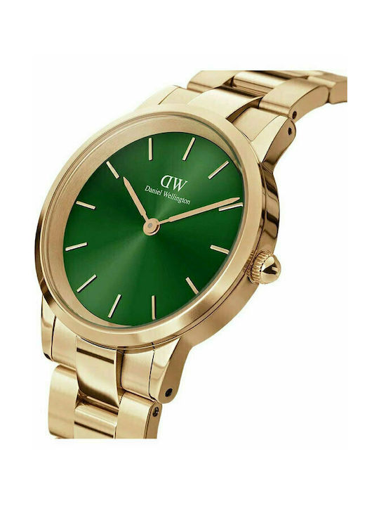 Daniel Wellington Iconic Link Watch with Gold Metal Bracelet