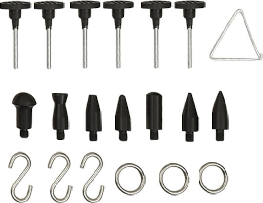 vidaXL Kit Reparator pentru Adâncituri Autoturism Nevopsit Multicolor 76buc