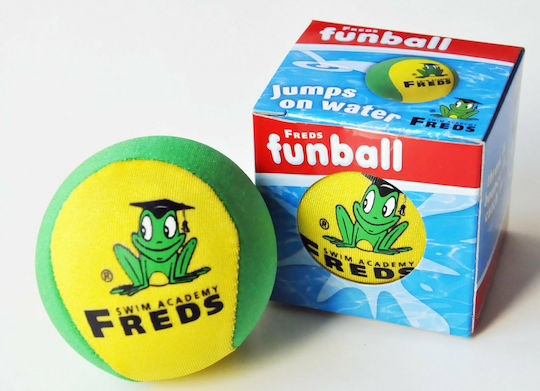 Freds Swim Academy Funball Minge de Plajă Nebună în Culoarea Galben 30 cm