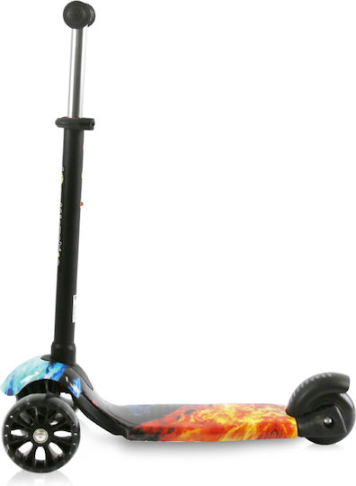 Lorelli Kids Scooter Draxter Plus 3-Wheel with Seat for 3+ Years Black