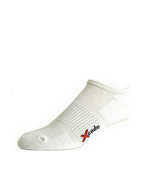 Xcode No Snow Pad Trekking Socks White 2 Pairs