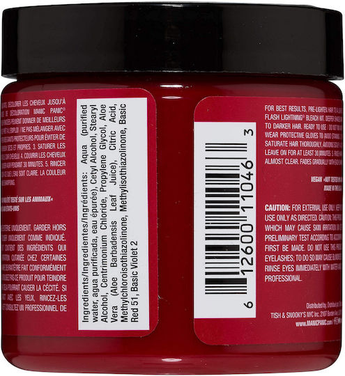 Manic Panic Classic High Voltage Vopsea Temporară de Păr Cleo Rose 118ml
